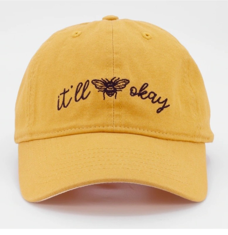 NWT Infinity Her Evolve/It’ll Bee Okay Baseball Cap/yellow Makeup Resistance