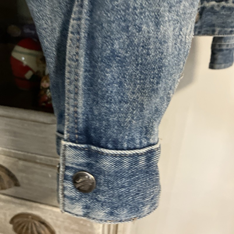 Vintage Harley Davidson Jacket Mens Large Denim 1903-2008 105th Anniversary Coat gallery