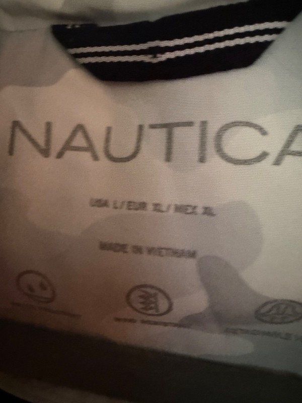 nautica white winter coat gallery