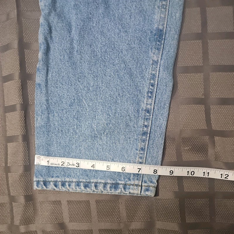 LEE RIDERS Light Wash Jeans 100% Cotton Denim Vintage 32×30 gallery