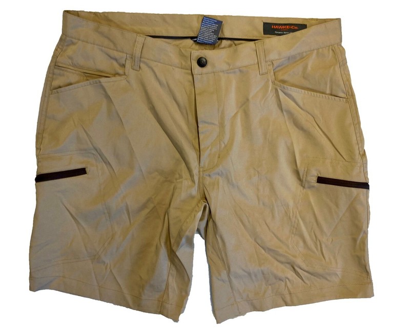 Hawke & Co. Men’s Pro Series Performance Cargo Shorts Light Khaki