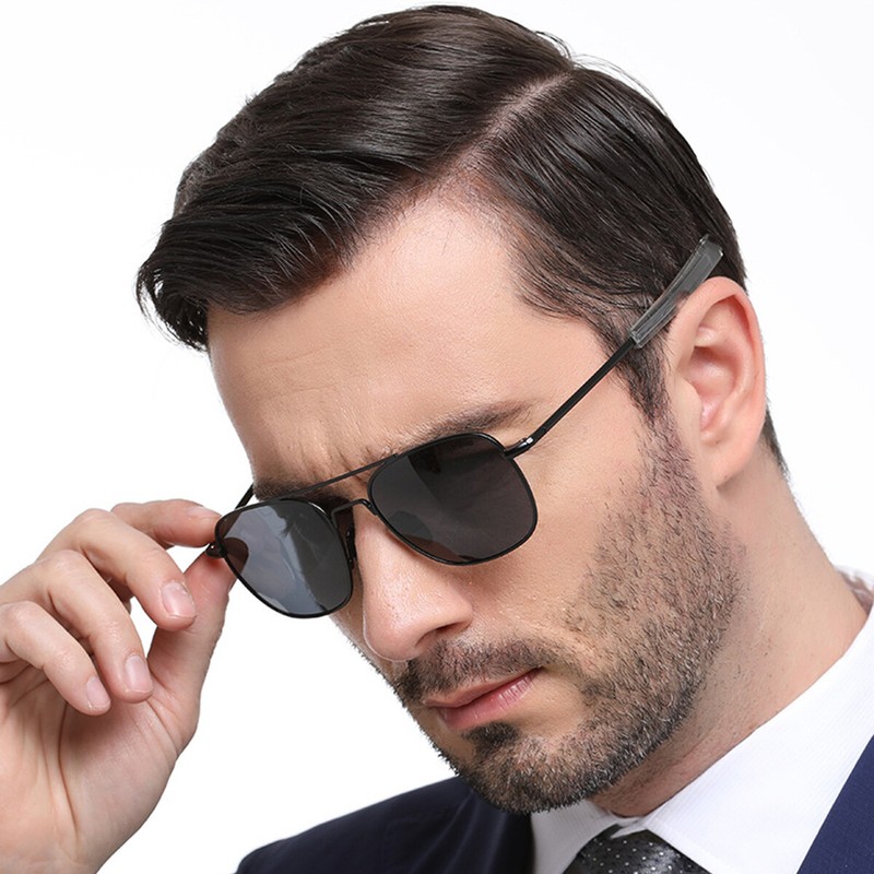 Aviator Sunglasses Premium Military Pilot Ultraviolet Mens Polarized Sunglasses gallery