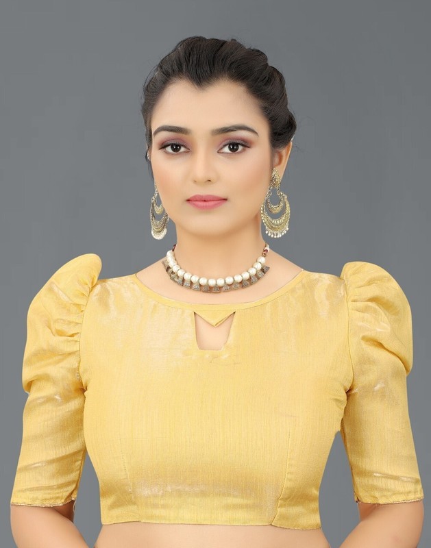 Self Design, Embroidered Bollywood Georgette Saree (Yellow) gallery