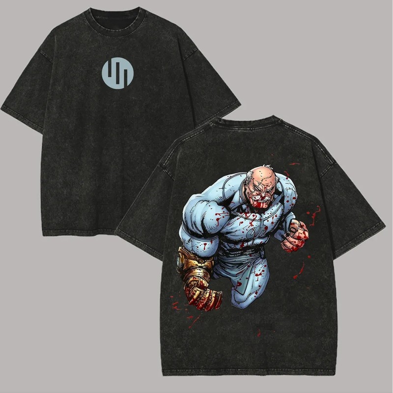 Invincible Vintage Comic Superhero Graphic T Shirt Streetwear Tee