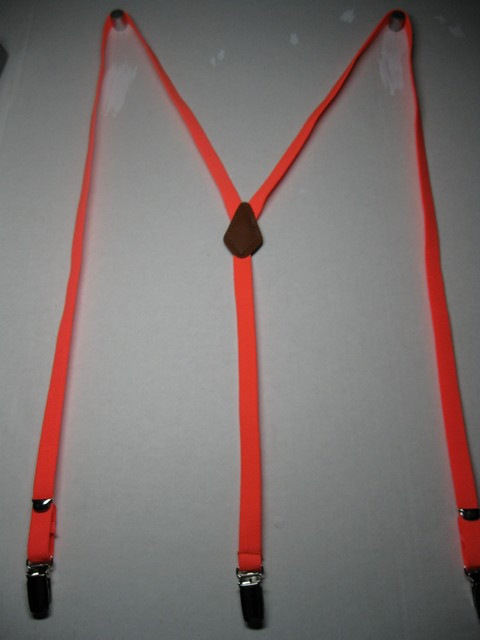Men’s Y Style Suspenders, Various Colors, Goldtone Snaps, USA Made