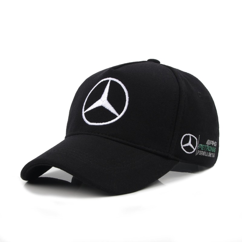 Mercedes-Benz Embroidered Logo hat Baseball cap Golf Hat Adjustable Free Tax