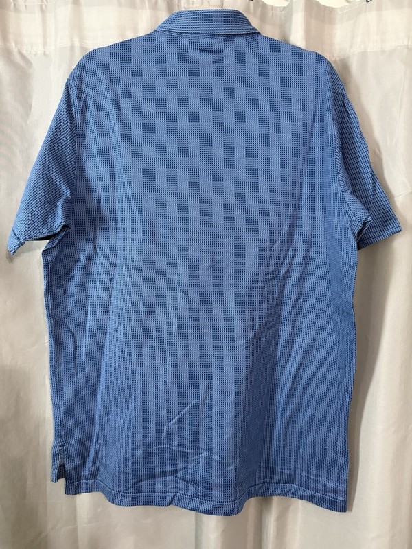 Peter Millar East Lake Golf Club Blue Polo Shirt Large Summer Comfort gallery