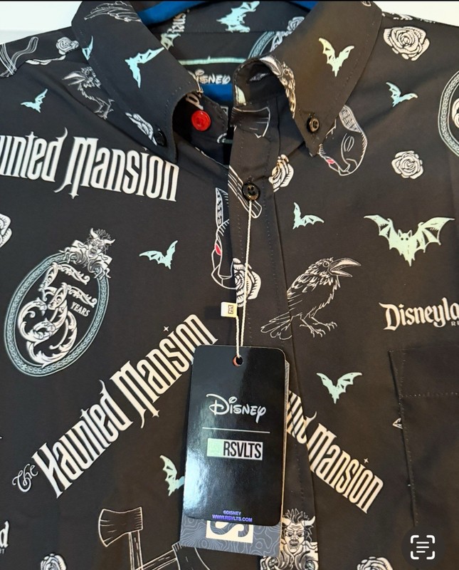 RSVLTS D23 Expo Exclusive Haunted Mansion 55th Anniversary Shirt Mens 2XL NWT