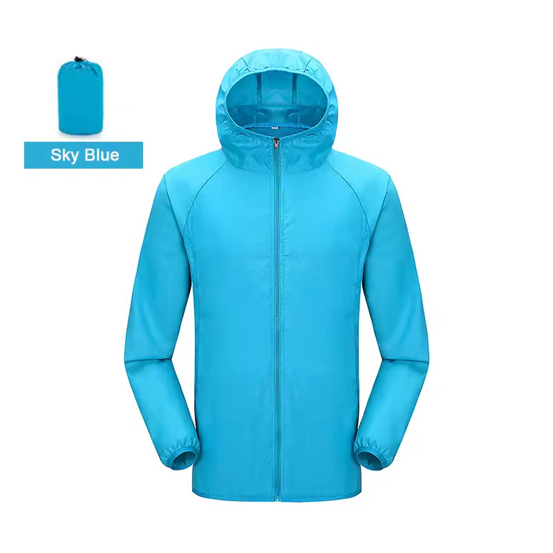 Men’s Waterproof Rain Jacket — Lightweight Hooded Windproof Outdoor Coat gallery