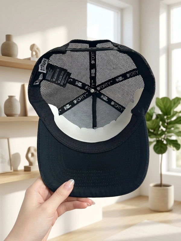 RAM Trucks Logo Embroidered 9FORTY Trucker Hat Black Cap gallery