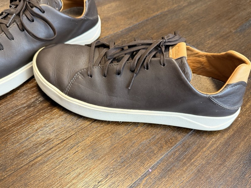 Olukai Lae’ Ahi Li “Ili Shoes Dark Java - Mens Size 12 (Style 10455-4848) gallery