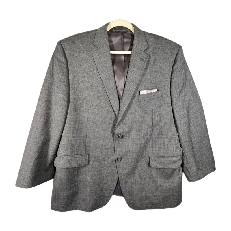 Lauren Ralph Lauren Wool Single Breasted Blazer Sport Coat Old Money Luxury 44S