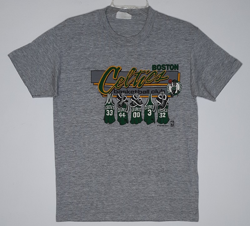 Vintage Boston Celtics Basketball Club T-Shirt Size M 80s Big Three Era Dynasty gallery