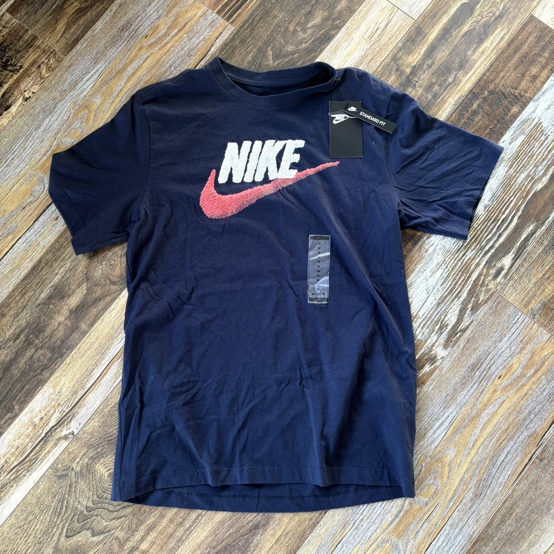 Nike Men’s T-Shirt Athletic Logo Swoosh Printed Active Short Sleeve Tee