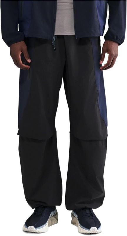 Tech Dri Fit Woven Oversized Mens Pants (Cave Stone/Cool Grey/Black) Size Medium