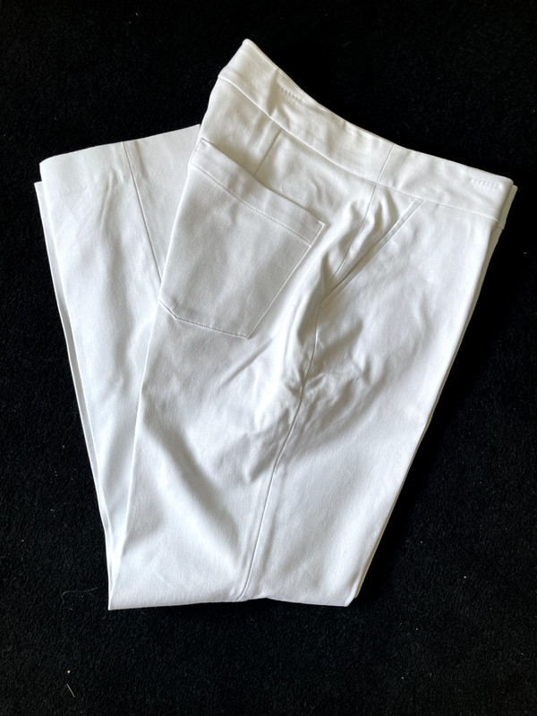 Spanx New With Tags Ankle Straight Pants 20372R WHITE-Size M $148