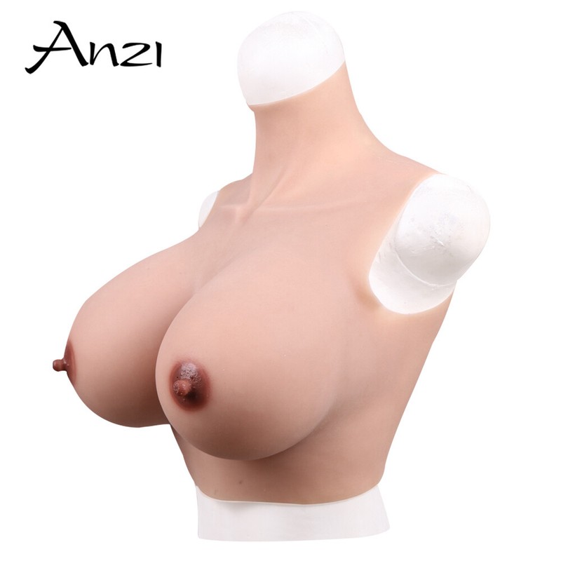 Realistic Silicone Breast Forms Fake Boobs For Crossdresser Drag Queen C-H Cup