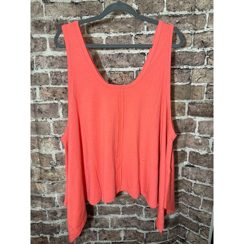 Zenana Outfitters Coral Scoop Neck Swing Tank