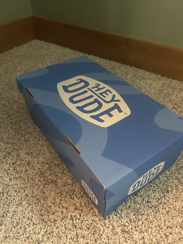 Hey Dude Wendy Bow Essentials Pale Pink Slip-On Bow Comfort Shoes Womens 8