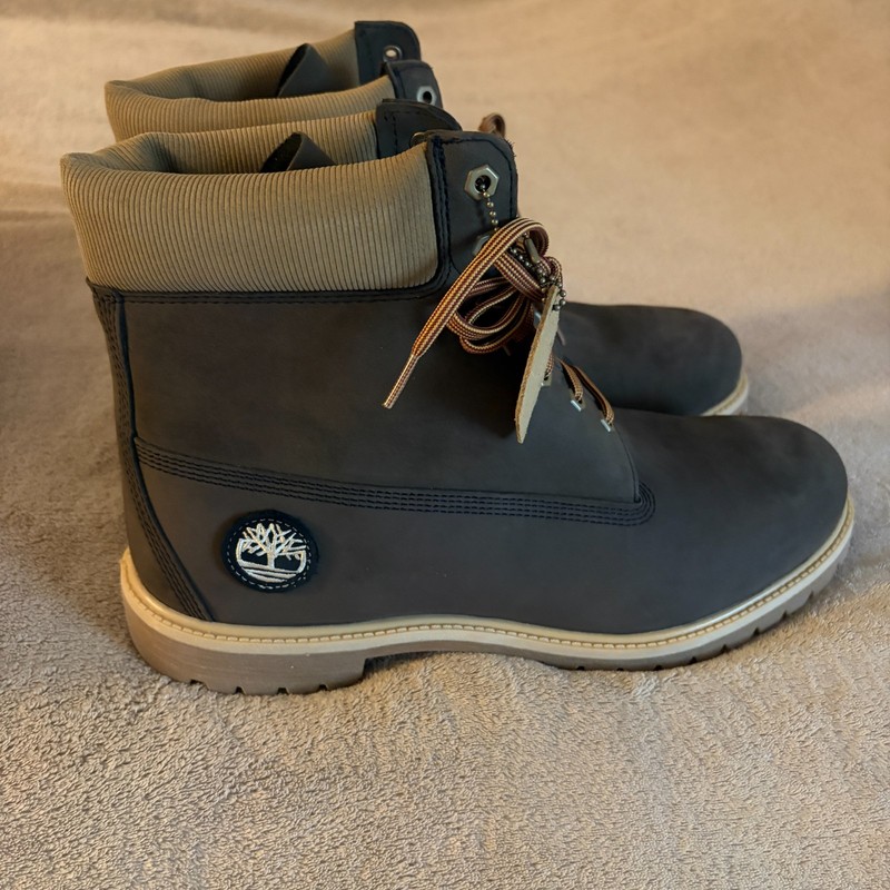 Timberland 6 Inch Lace Up Boot Mens Size 14 Dark Brown Waterproof