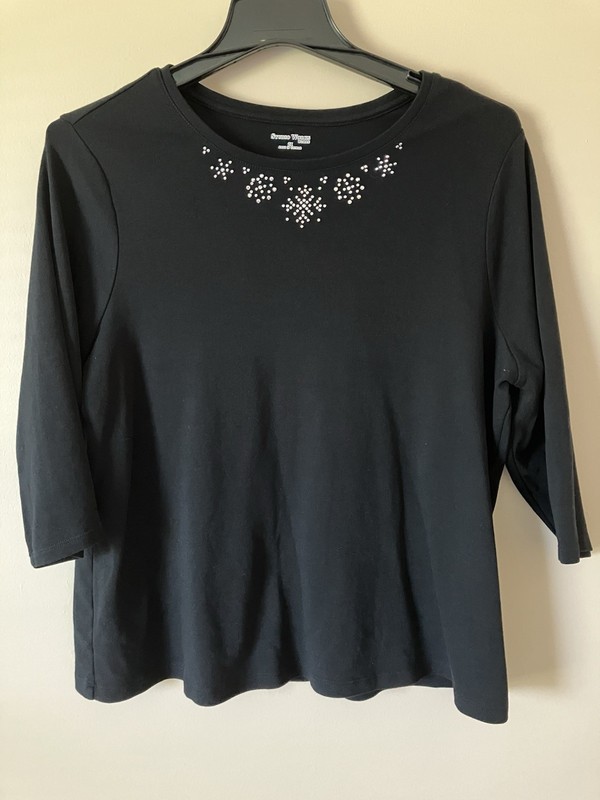 studio works women’s tops 2x