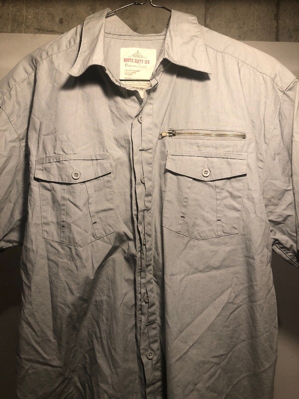 Route 66 Distinctive Details Mens Medium Short Sleeve
