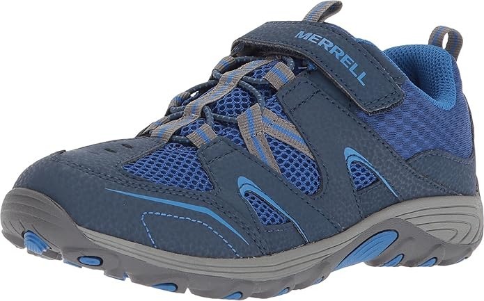 Merrell Trail Chaser Unisex Big Kid Size 7 M Youth Hiking Sneaker Navy/Blue