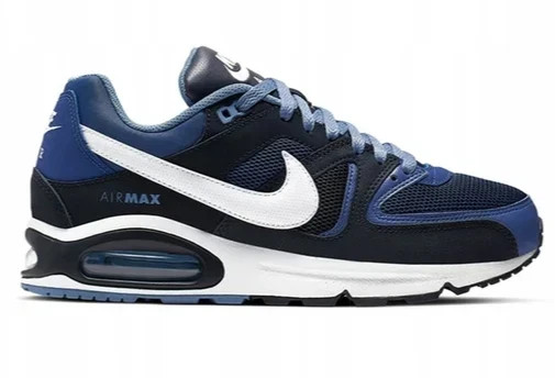 Nike Air Max Command Deep Royal White Dark Obsidian 629993-410 Mens Size