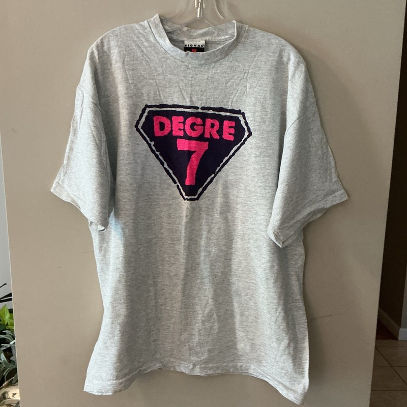 VTG single stitch t-shirt Signal Sports Degree 7 Cotton XL 80s/90s ski Tee USA