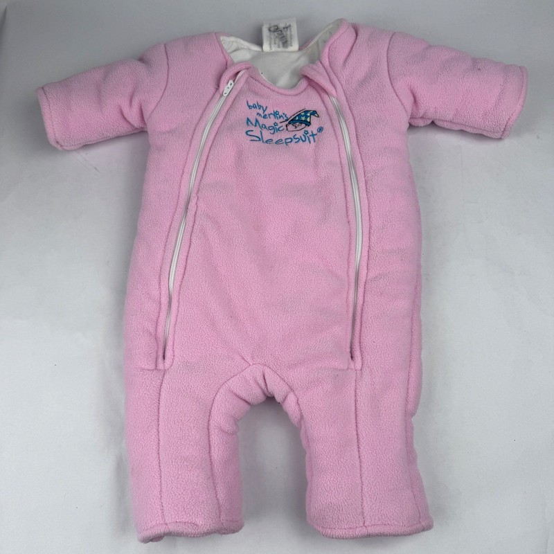 Baby Merlin’s Magic Sleepsuit Small 3-6 Months Pink 12-18lbs