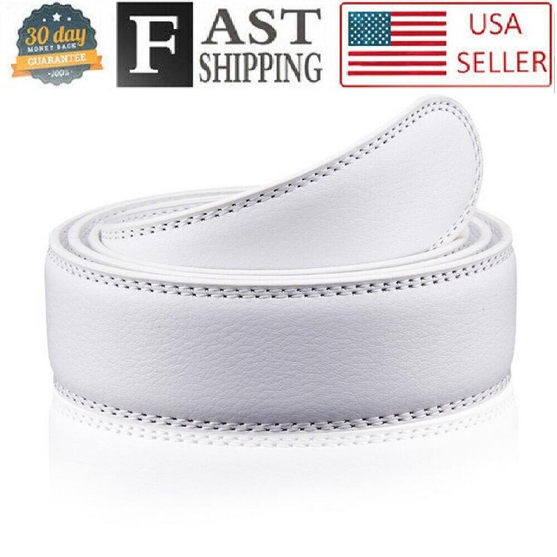 1 3/8 inch 3.5 cm Belt Mustard Strap Automatic Ratchet Buckles Belt STRAP ONLY gallery