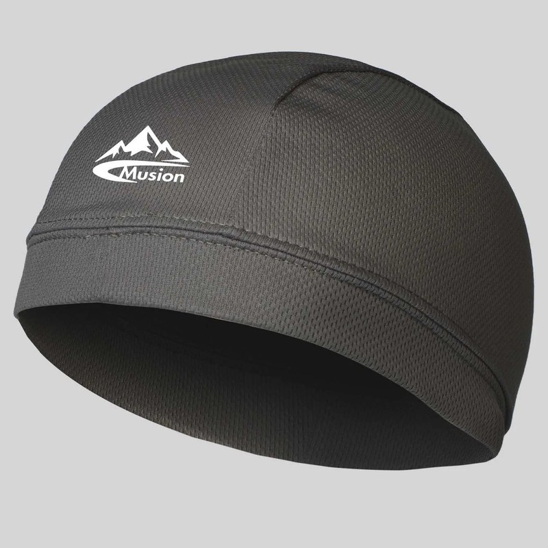 Cooling Moisture Sweat Wicking Dome Skull Cap Helmet Liner Bald Sport Beanie Hat gallery