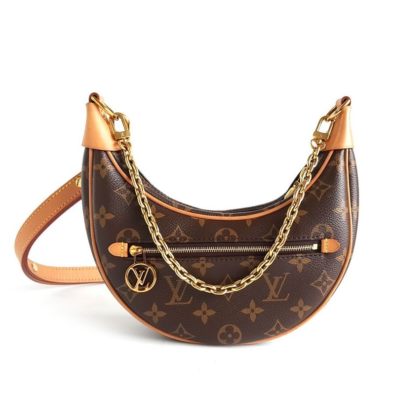 Louis Vuitton Moon Loop brown monogram canvas medium shoulder crossbody handbag gallery