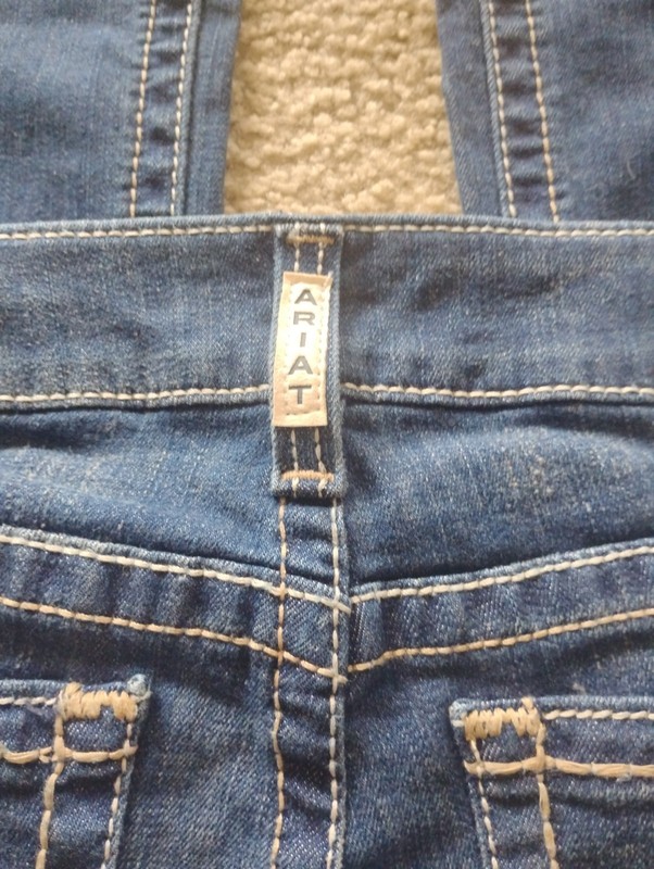 Women's Ariat Real Denim Mid Rise Pacific Boot Cut Jeans Size 31R New W Tags gallery