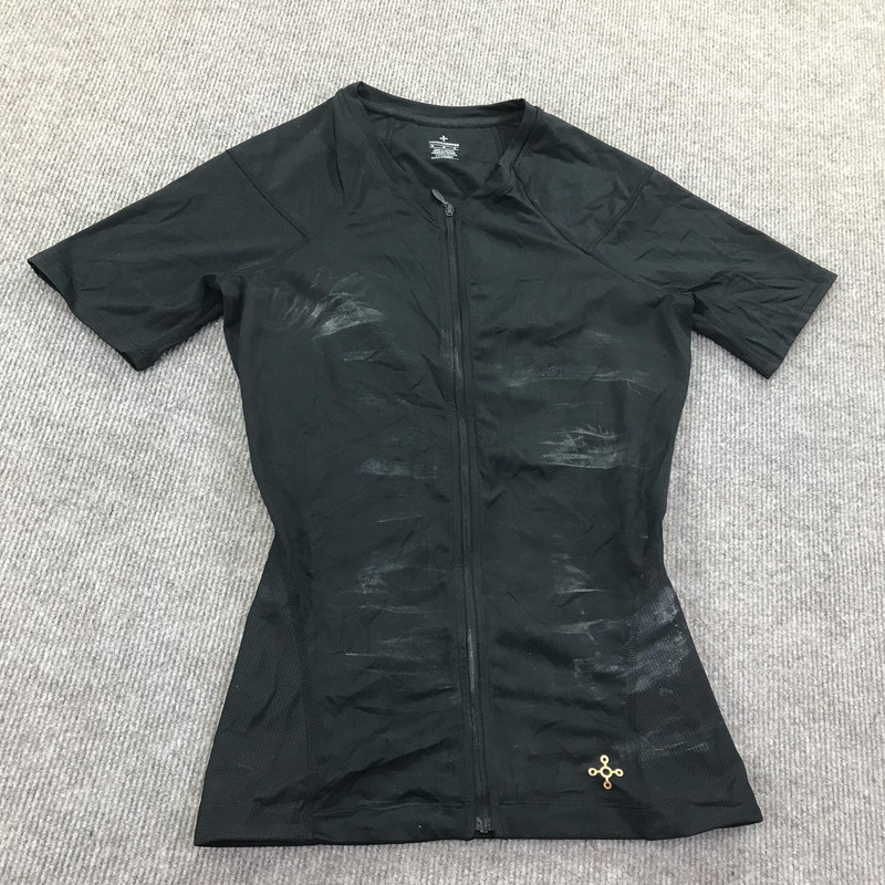 Tommie Copper Shirt Mens Medium Compression Full Zip Lower Back Support Znergy