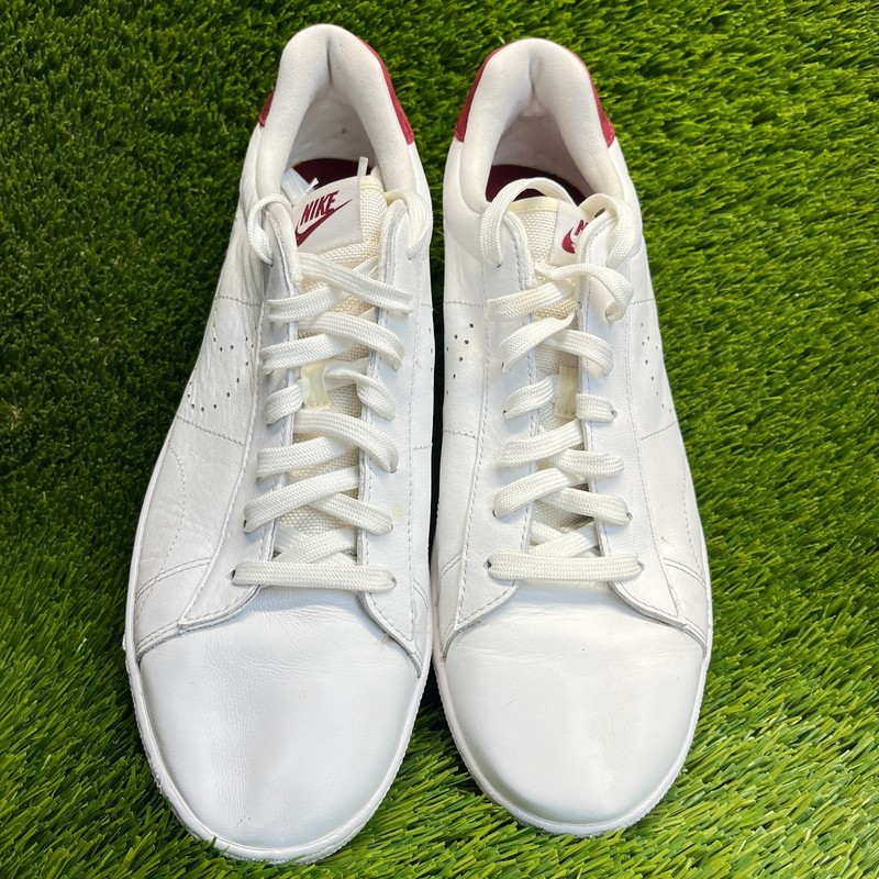 Nike Tennis Classic Ultra Leather Mens Size 11 White Red Athletic Shoes Sneakers gallery