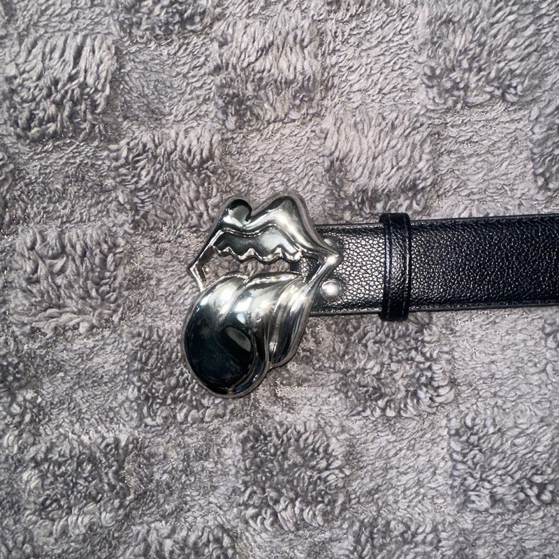 Chrome Hearts belt X ROLLING STONE buckle