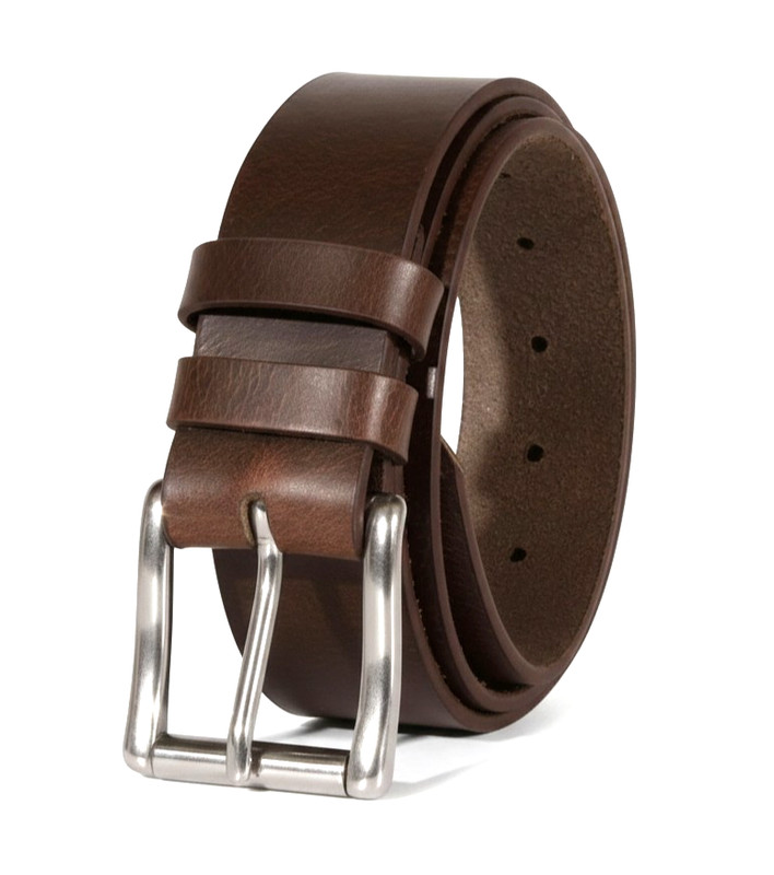 Men's Belts Leather Full Grain Buffalo Dress Jean BELT Amish USA HANDMADE 1.5 gallery
