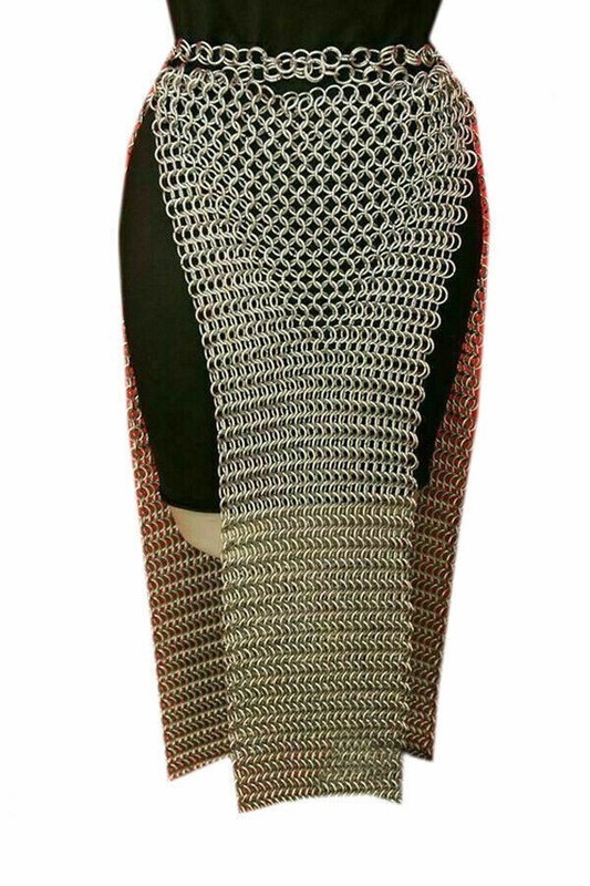 10 MM Aluminum Butted Chainmail skirt ( skirt length 25 inch ) CM012 gallery