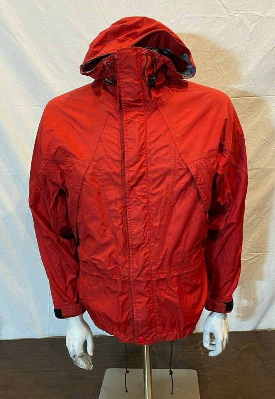 Marmot Membrain Hooded Waterproof Jacket w/Fully Taped Seams Red Men’s Small