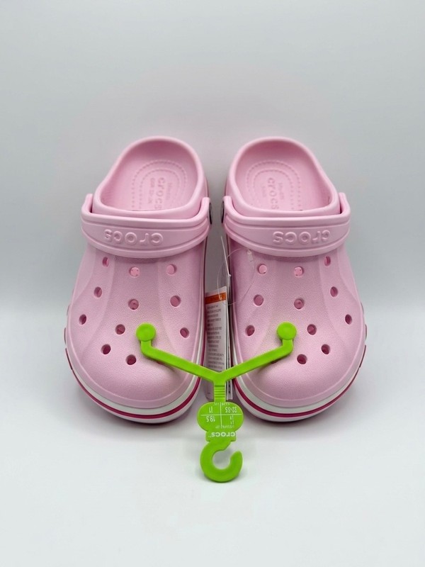 New Crocs Bayaband Clog Size J1 Girl’s Pink