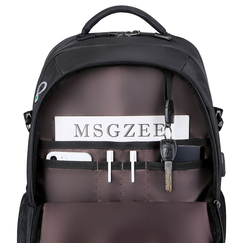 Men Women Backpack Travel Rucksack School 15.6" Laptop Bag W/ USB Charging Port gallery
