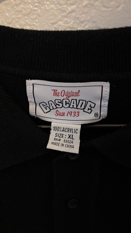 Vintage Cascade Charlie Brown Polo Shirt XL 90s gallery