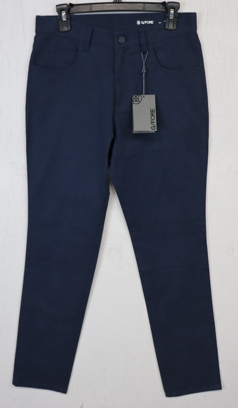 G/FORE Pants Mens 30×32 Tour 5 Pocket Stretch Straight Golf Blue Navy Twilight