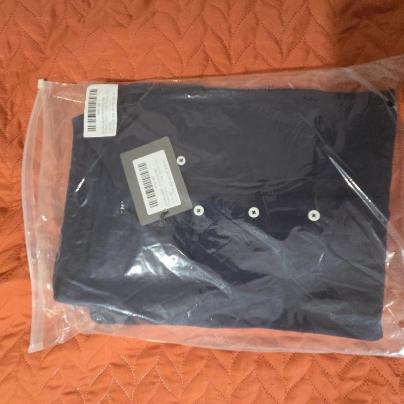 Spier & Mackay long sleeve navy polo gallery