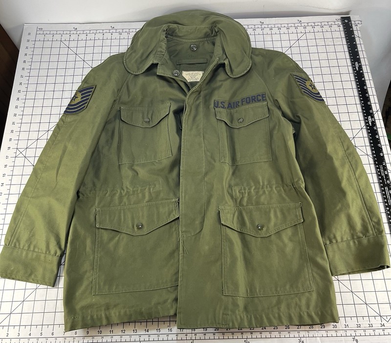 Mint New Vintage 1963 USAF OG-107 Sateen Jacket Military Korean War Vietnam M65
