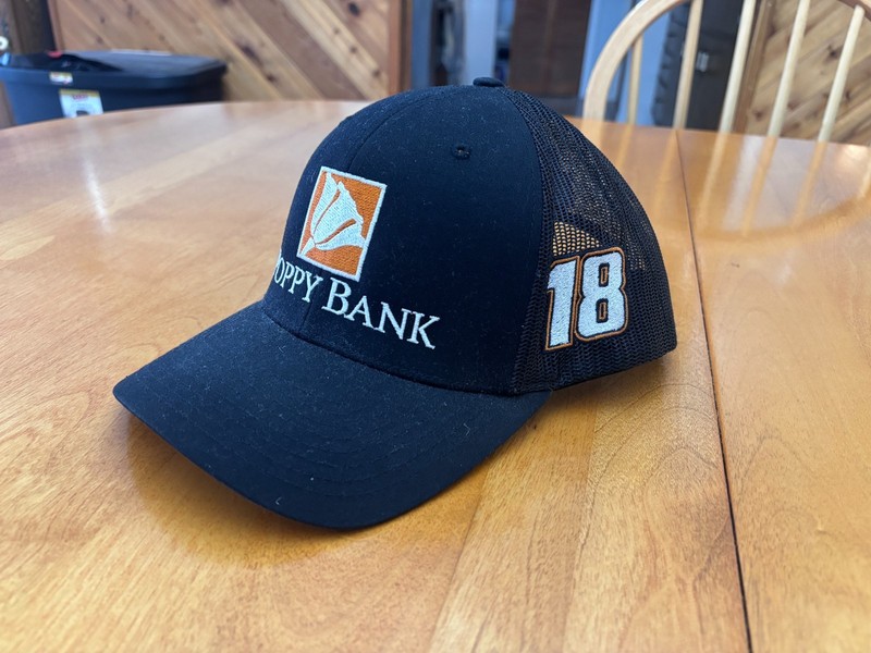 Daniel Hemric Poppy Bank Joe Gibbs Racing 18 Hat – Richardson 112
