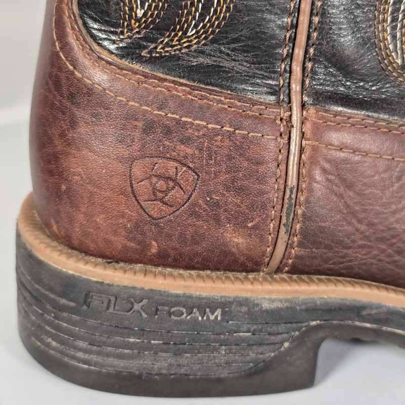 Ariat Ridgeback Mens Western Cowboy Boots 7 D Wide Square Toe Leather 10046983 gallery