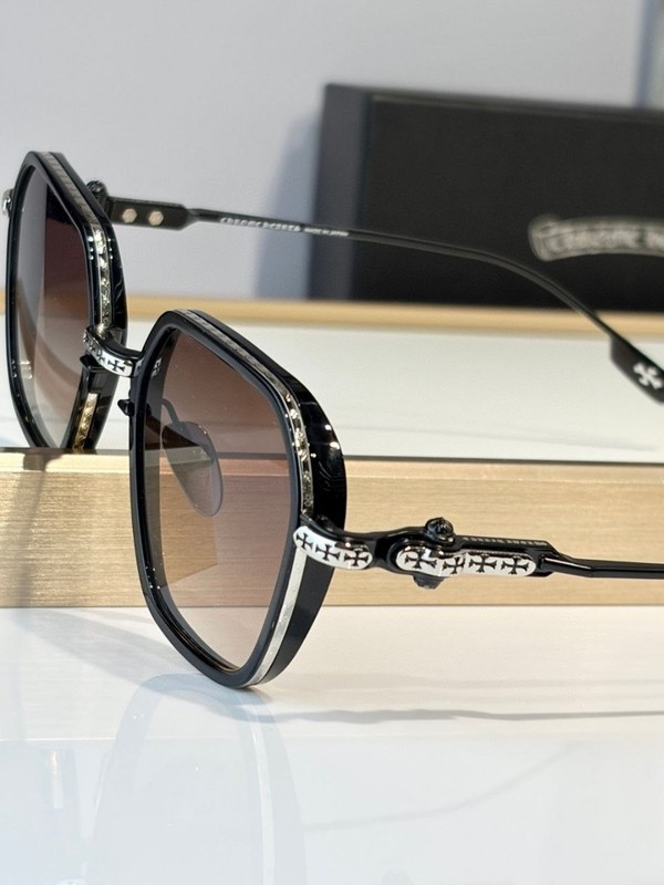 Chrome Hearts Style Oversized Geometric Sunglasses gallery