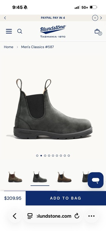 Blundstone 587 Rustic